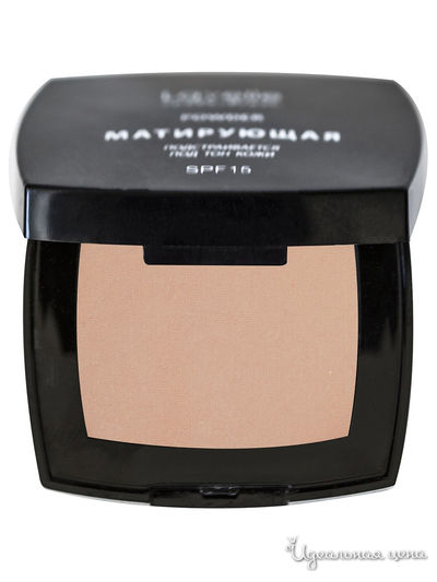 Пудра для лица компактная матирующая SPF-15 Powder, 02 розовый, Lavelle Collection