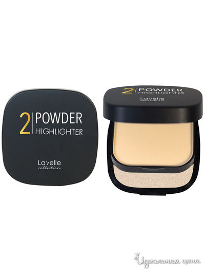 Пудра-хайлайтер для лица, 01 светло-бежевый, Lavelle Collection