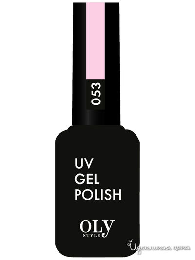 Гель-лак для ногтей, 053 пастельно-розовый, 10 мл, OLYSTYLE