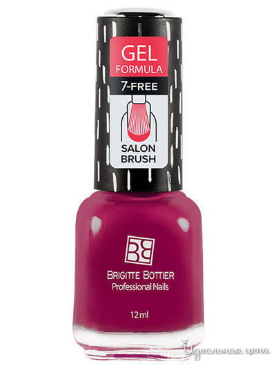 Гель-лак для ногтей, 04 малиновый, 12 мл, Brigitte Bottier