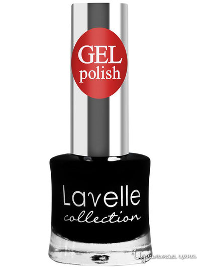 Лак для ногтей GEL POLISH, 40 черный 10 мл, Lavelle Collection