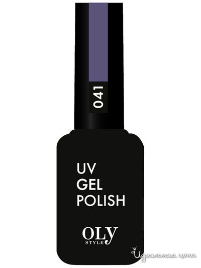 Гель-лак для ногтей, 041 серо-синий, 10 мл, OLYSTYLE