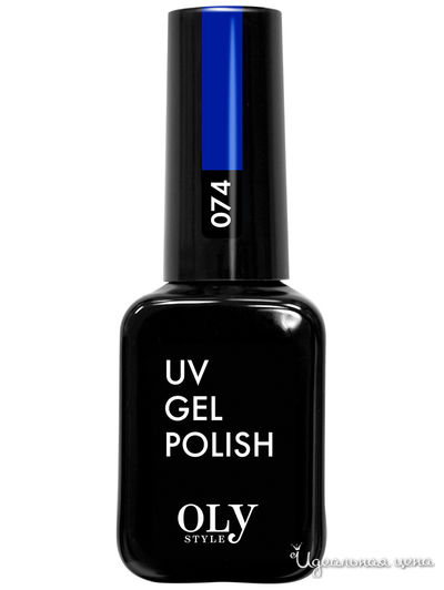 Гель-лак для ногтей, 074 синий, 10 мл, OLYSTYLE