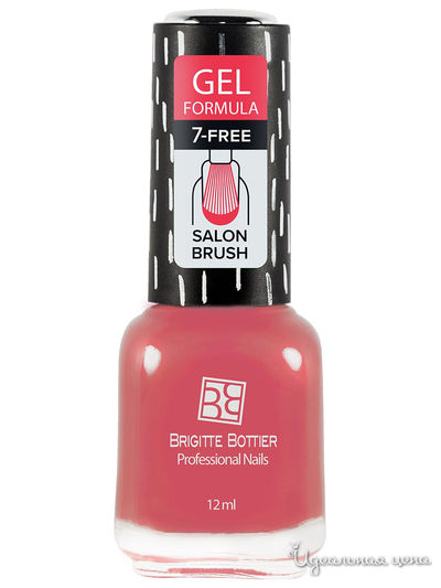 Гель-лак для ногтей, 33 ягодно-розовый, 12 мл, Brigitte Bottier