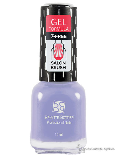 Гель-лак для ногтей, 40 голубая сирень, 12 мл, Brigitte Bottier