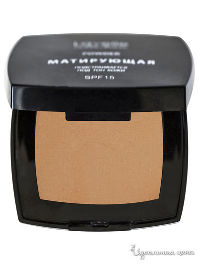 Пудра для лица компактная матирующая SPF-15 Powder, 03 бежевый, Lavelle Collection