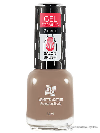 Гель-лак для ногтей, 14 капучино, 12 мл, Brigitte Bottier