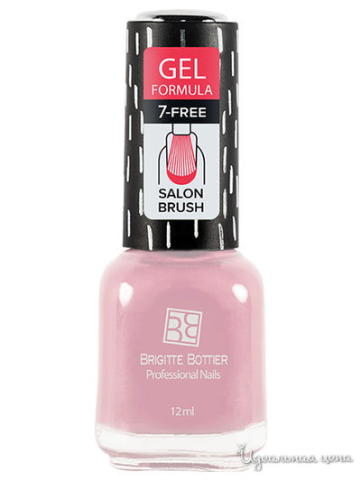 Гель-лак для ногтей, 77 розовая пастель, 12 мл, Brigitte Bottier