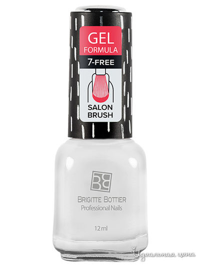 Гель-лак для ногтей, 13 белый, 12 мл, Brigitte Bottier