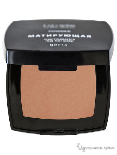 Пудра для лица компактная матирующая SPF-15 Powder, 04 золотисто-бежевый, Lavelle Collection