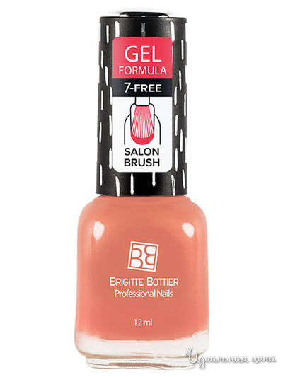 Гель-лак для ногтей, 06 кремово-розовый, 12 мл, Brigitte Bottier