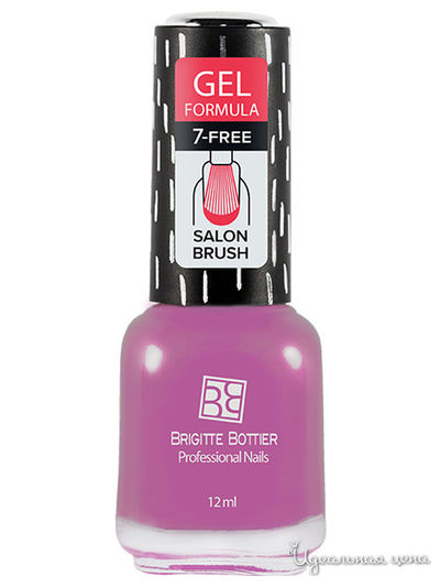 Гель-лак для ногтей, 03 сиреневый, 12 мл, Brigitte Bottier
