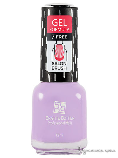 Гель-лак для ногтей, 65 сиреневая пастель, 12 мл, Brigitte Bottier