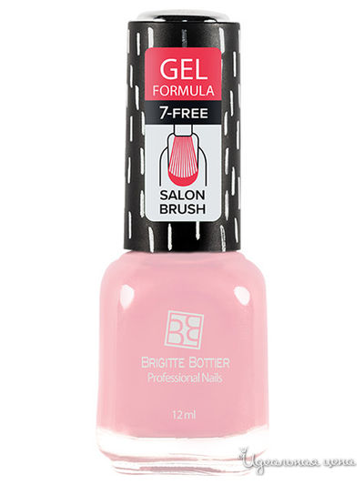 Гель-лак для ногтей, 68 розовый беж, 12 мл, Brigitte Bottier