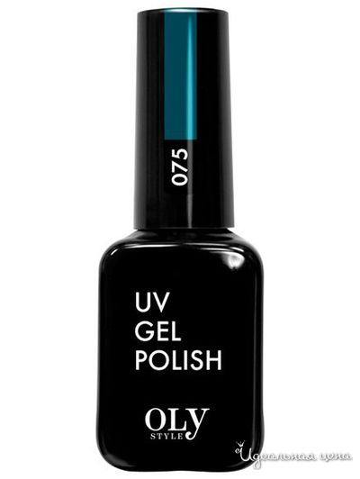 Гель-лак для ногтей, 075 темно-бирюзовый, 10 мл, OLYSTYLE