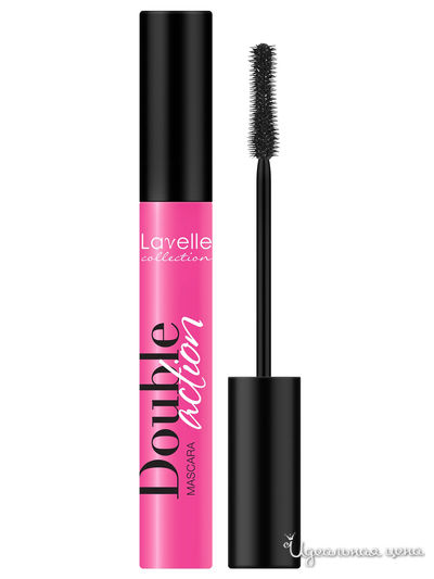 Тушь для ресниц объём, подкручивание Double Action Mascara Volume and Curling Effect, 12 мл, Lavelle Collection