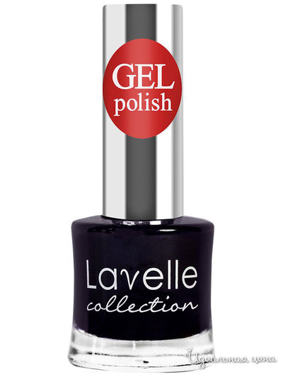 Лак для ногтей GEL POLISH, 39 мерцающий синий, 10 мл, Lavelle Collection