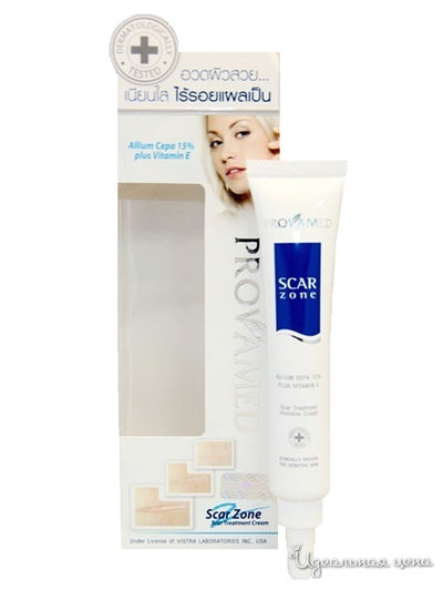 Крем от рубцов и неровностей кожи Scar Zone Treatment Cream, Provamed