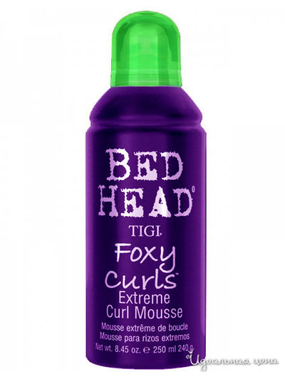 Мусс для создания эффекта вьющихся волос Foxy Curls, 250 мл, TIGI