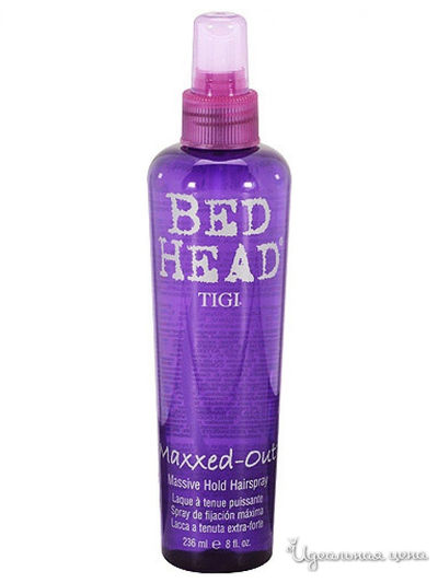 Спрей для сильной фиксации и блеска волос Maxxed Out, 236 мл, TIGI