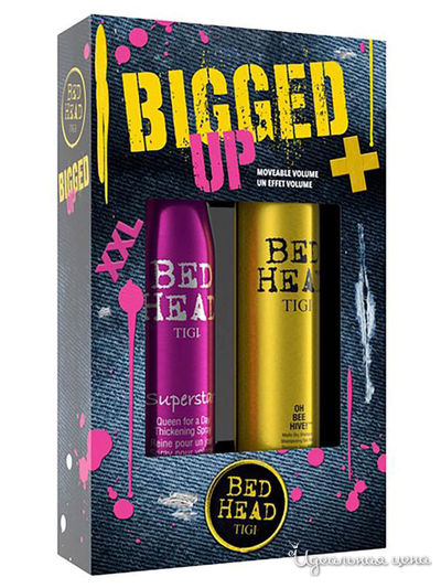 Набор средств по уходу Bed Head О-О-Объем!: шампунь сухой 238 мл, спрей 320 мл, TIGI