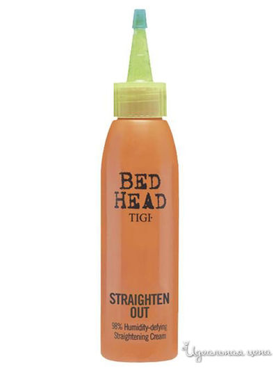 Крем для волос термоактивный разглаживающий Straighten Out, 120 мл, TIGI
