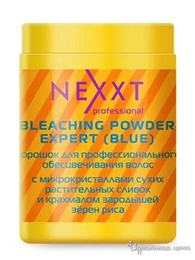 Порошок для волос осветляющий голубой в банке Bleachihg Powder/Blue, 500 г, NEXXT