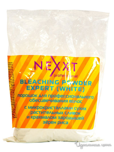 Порошок для волос осветляющий белый в пакете Bleachihg Powder/White, 500 г, NEXXT