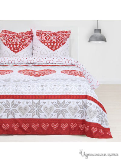 Комплект постельного белья, 2-спальный Этель, цвет белый