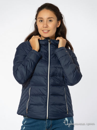 Пуховик Tommy Hilfiger, цвет синий
