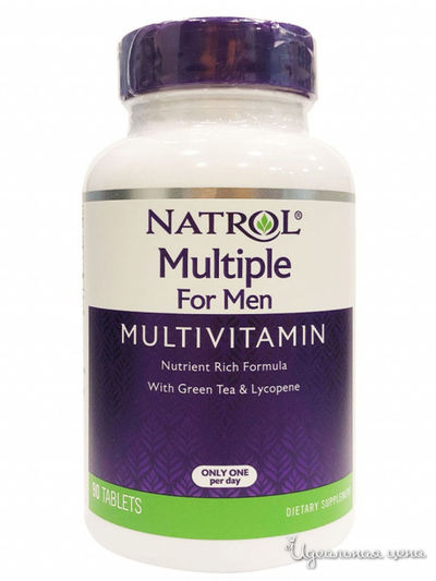 Биодобавка Multiple for Men Multivitamin, 90 капсул, Natrol