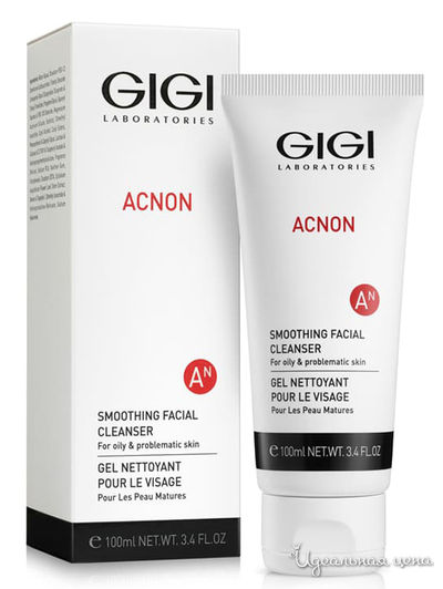 Мыло для глубокого очищения лица AN Smoothing facial cleanser, 100 мл, GIGI