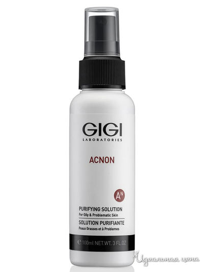 Эссенция-спрей для проблемной и жирной кожи AN Purifying solution, 100 мл, GIGI