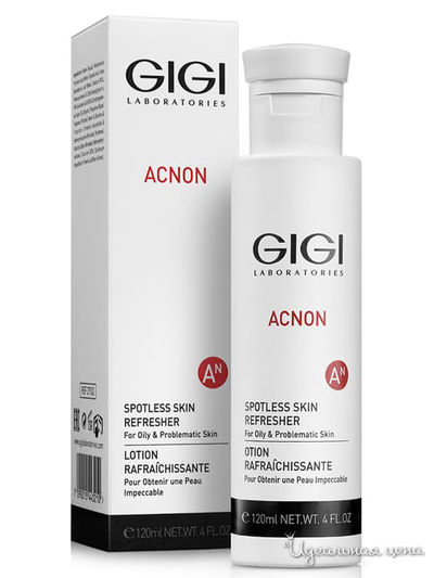 Эссенция для выравнивания тона кожи AN Spotless skin refresher, 120 мл, GIGI