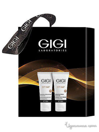 Дорожный набор City NAP: мыло 15 мл, крем дневной 15 мл, GIGI