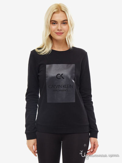 Свитшот Calvin Klein Performance, цвет черный