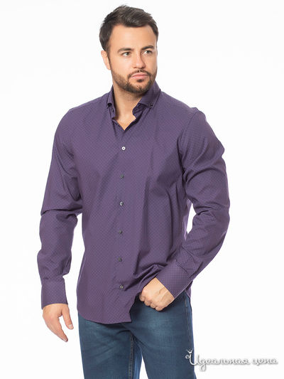 Рубашка Lerros, цвет фиолетовый