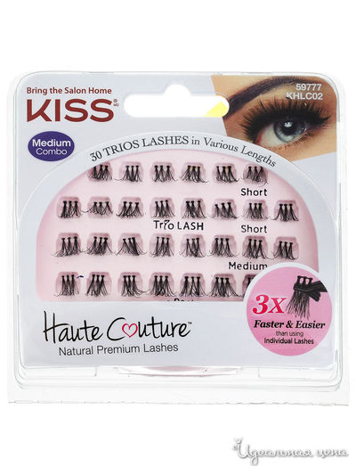 Накладные пучки, длина короткая/очень короткая, Kiss