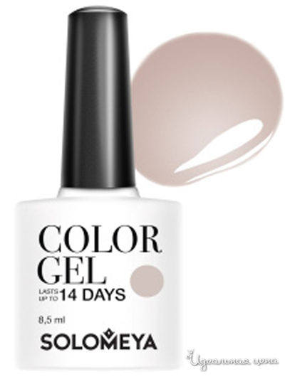 Гель-лак для ногтей Color Gel, мадлен 66, 8,5 мл, Solomeya