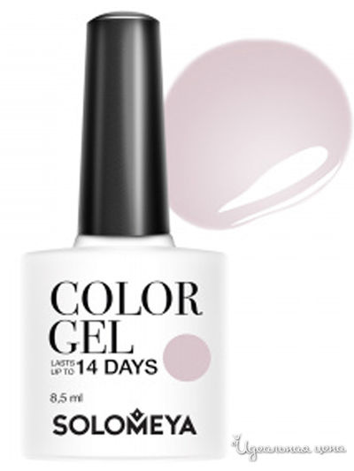 Гель-лак для ногтей Color Gel, крем-брюле 112, 8,5 мл, Solomeya, цвет бежевый