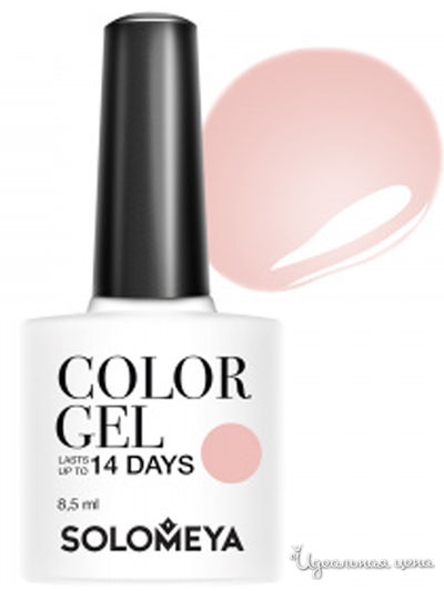 Гель-лак для ногтей Color Gel, нюдовый шик 115, 8,5 мл, Solomeya, цвет нюд