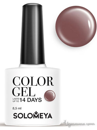 Гель-лак для ногтей Color Gel, эспрессо 29, 8,5 мл, Solomeya