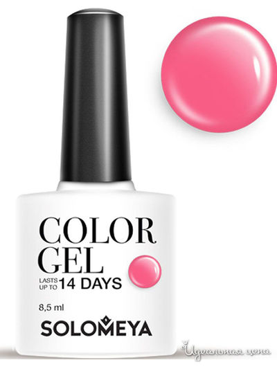 Гель-лак для ногтей Color Gel, мюскарден 25, 8,5 мл, Solomeya, цвет розовый