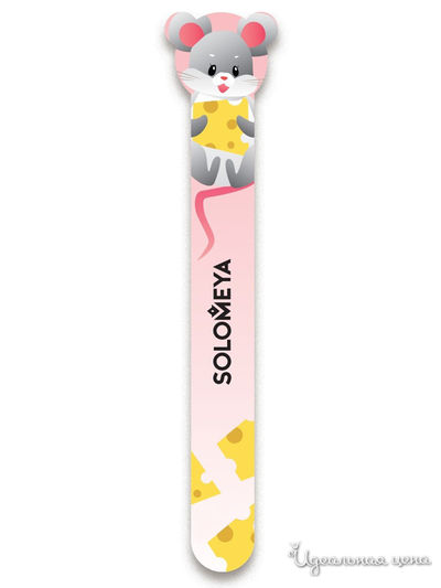 Пилка для натуральных и искусственных ногтей, 180/220, Solomeya