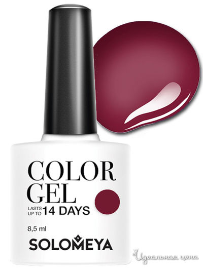 Гель-лак для ногтей Color Gel, виктория 102, 8,5 мл, Solomeya, цвет розовый