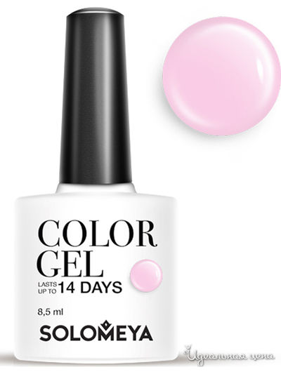 Гель-лак для ногтей Color Gel, розовый ирис 97, 8,5 мл, Solomeya, цвет розовый