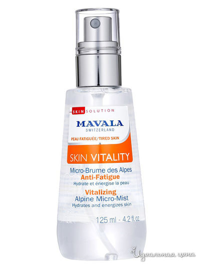Микро-мист стимулирующий альпийский Skin Vitality Vitalizing Alpine Micro-Mist, 125 мл, Mavala