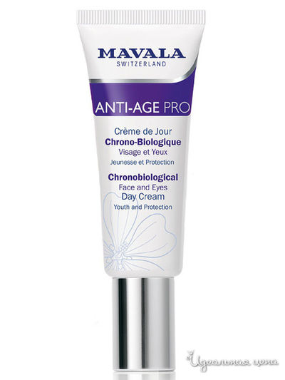 Крем для лица дневной хронобиологический омолаживающий Anti-Age PRO Chronobiological Day Cream, 45 мл, Mavala