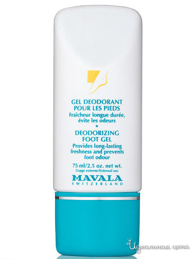 Гель-дезодорант для ног Deodorizing Foot Gel, 75 мл, Mavala
