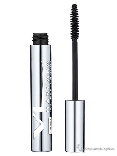 Тушь кремовая объем, длина и восстановление Mascara VL Creamy Black черная, 10 мл, Mavala